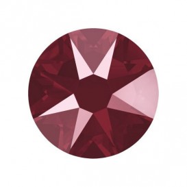 Crystal Dark Red ss12 Swarovski Flatback Crystals 2088 Non Hotfix Pk 100