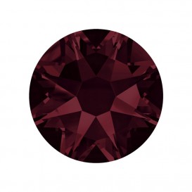 Burgundy ss20 Swarovski Flatback Crystals 2088 Non Hotfix