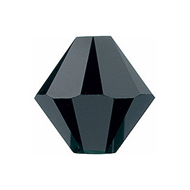 Jet 2.5mm Swarovski Crystal 5328 Xilion Bicone Beads