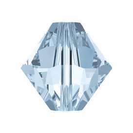 Crystal Blue Shade 4mm Swarovski 5328 Crystal Bicone Beads