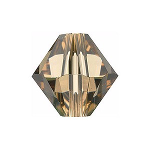 Light Colorado Topaz 4mm Swarovski 5328 Bicone Beads (PRE - ORDER 3-7 Days) Wholesale Factory Pack 1440 Pcs