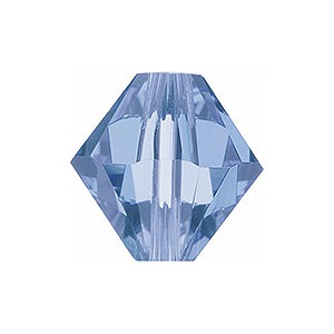 Light Sapphire 4mm Swarovski 5328 Bicone Beads (PRE - ORDER 3-7 Days) Wholesale Factory Pack 1440 Pcs