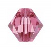 Rose 4mm Swarovski 5328 Xilion Bicone Beads (PRE - ORDER 3-7 Days) Wholesale Factory Pack 1440 Pcs