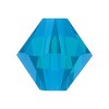 Caribbean Blue Opal 4mm Bicone Xilion Beads 5301 Swarovski Elements - PK 50Pcs