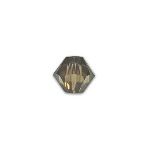 Smoky Quartz 4mm Xilion Bicone Beads 5328 Swarovski Elements Pack 50