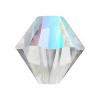 Crystal AB 4mm Swarovski Crystal Bicone Beads 5328 - PK 50 Pcs