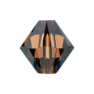 Smoked Topaz 6mm Bicone Beads 5328 Swarovski Crystal Elements Pack 25