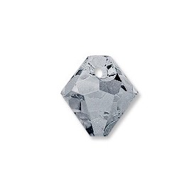 Black Diamond 15pcs Swarovski Top-drilled Bicone 6301 6mm