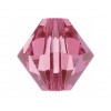 Rose 6mm Swarovski Bicone Beads Xilion 5328 Pack 25