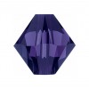 Purple Velvet 6mm Swarovski Bicone 5328 Xilion Bead Pack 25