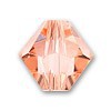Light Peach 6mm Swarovski bicone beads 5301
