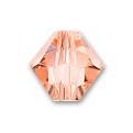 Light Peach 6mm Swarovski bicone beads 5301