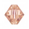 Light Peach 6mm Bicone Beads 5328 Swarovski Crystal Elements Pack 25