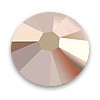 Crystal Rose Gold ss12 Non Hotfix Flatback Crystals 2058