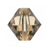 Light Colorado Topaz 6mm Swarovski Bicone 5328 Xilion Bead Pack 25