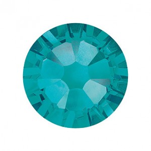 Blue Zircon ss9 Flat Back Non-Hotfix Swarovski Crystals Factory Pack 2058