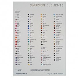 Swarovski Rhinestone Colour Chart