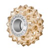 Crystal Golden Shadow 80401 Swarovski BeCharmed 16mm Pave Spikes Charm Bead - Single