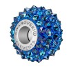 Crystal Bermuda Blue 80401 Swarovski BeCharmed 16mm Pave Spikes Charm Bead - Single