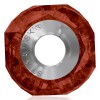 Red Magma 5928 Swarovski BeCharmed Helix Cut Bead - Single 14mm Charm Bead