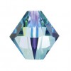 Aquamarine AB 4mm Swarovski 5328 Xilion Bicone Beads (PRE - ORDER 3-7 Days) Wholesale Factory Pack 1440 Pcs