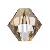 Crystal Golden Shadow 4mm Swarovski 5328 Bicone Beads (PRE - ORDER 3-7 Days) Wholesale Factory Pack 1440 Pcs