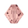 Blush Rose 4mm Swarovski Crystal Bicones 5328 Beads - PK 50Pcs