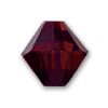 Garnet 6mm Swarovski bicone beads