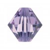 Violet 4mm Swarovski Bicone 5328 Xilion Crystal Bead Pack 50
