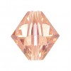 Light Peach  4mm Swarovski Crystal Bicone Beads 5328 - PK 50Pcs