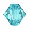 Light Turquoise 4mm Swarovski 5328 Bicone Beads (PRE - ORDER 3-7 Days) Wholesale Factory Pack 1440 Pcs