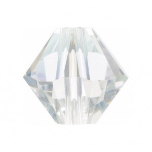 Crystal Moonlight 4mm Swarovski 5328 Bicone Beads (PRE - ORDER 3-7 Days) Wholesale Factory Pack 1440 Pcs