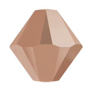 Crystal Rose Gold 2x 4mm Swarovski 5328 Bicone Beads (PRE - ORDER 3-7 Days) Wholesale Factory Pack 1440 Pcs