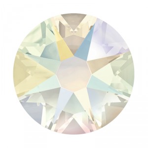 Crystal Shimmer ss5 Swarovski Flatback Rhinestones 2058 Xilion Rose NoHotfix Pk 100