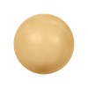 Gold 6mm Swarovski 5810 Round Crystal Pearls Pack of 25 Beads