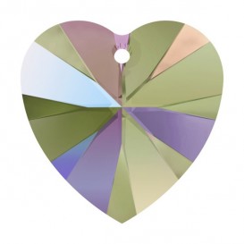 Crystal Paradise Shine 6228 Swarovski Heart Pendant 10mm - Single