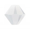 White Albaster 6mm Swarovski Bicone 5328 Xilion Bead Pack 25