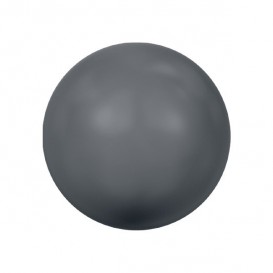 Dark Grey 4mm Swarovski Crystal Pearls 5810 Pack of 25 Beads