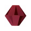 Dark Red Coral 4mm Swarovski Crystal Bicone Beads 5301 - Pk50
