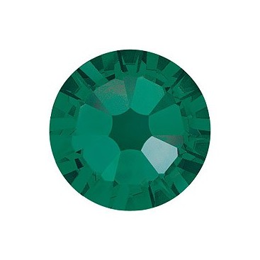 Emerald ss10 Swarovski 2038 Hotfix Flat Back Crystals 100pcs