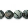 Spiderweb Jasper beads 6mm round semi-precious