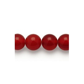Red Agate Beads 4mm Round string gemstones