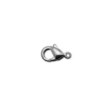 Lobster Clasp 15x8mm Silver Plated