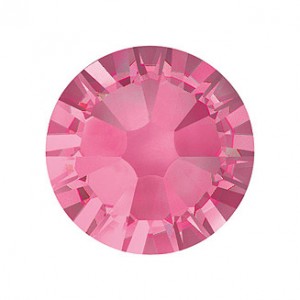 Rose ss5 Swarovski Diamante Flatback Crystals 2058 NonHotfix Pk 100
