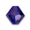 Purple Velvet Purple Velvet 8mm Swarovski Crystal Bicone Beads Xilion 5328 Pack 10 Pcs
