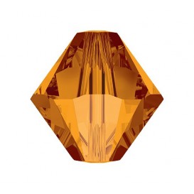 Crystal Copper 4mm Swarovski 5328 Bicone Beads (PRE - ORDER 3-7 Days) Wholesale Factory Pack 1440 Pcs