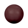 Maroon 4mm Swarovski Crystal Pearls 5810 Pack of 25 Beads