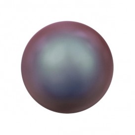 Iridescent Red 4mm Swarovski Crystal Pearls 5810 Pack of 25 Beads