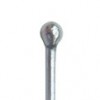 Headpins 70mm x 0.5mm Sterling Silver pack 10 ball end