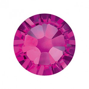 Fuchsia ss12 Swarovski Hotfix flatback Crystal Pack 50